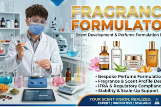 do perfume formulation fragrance product development