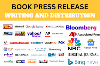 write distribute book press release, press release distribution book launch pr