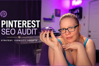 audit your pinterest account and provide an SEO action plan