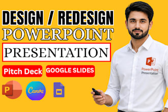 redesign powerpoint presentation investor pitch deck improve canva presentation