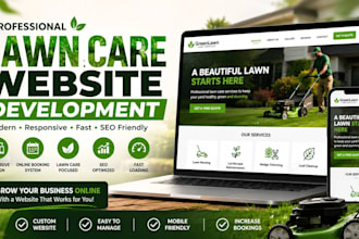 develop lawn care website