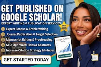 do academic research, manuscript writing, and google scholar publication