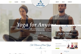 build wix yoga studio website pilates website mindfulness wix holistic website