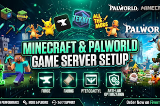 setup minecraft modpack palworld server cobblemon pixelmon convert forge skyrim