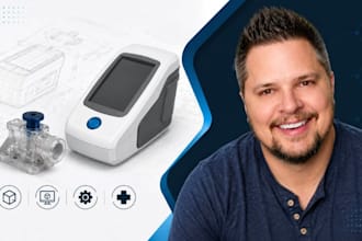 medical device cad, housing, solidworks, 3d model, prototype development experts
