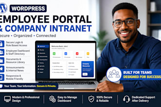 build a secure wordpress employee portal and company intranet