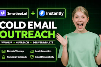 instantly ai cold email outreach smartlead domain warmup instantly campaign clay