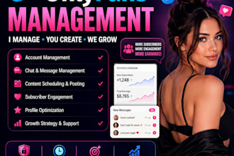 professionally manage and grow your onlyfans account