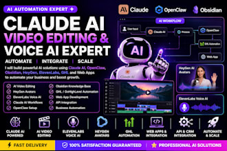 claude ai video edit openclaw obsidian claude webapp ghl 11 labs voice ai heygen
