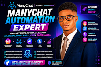 automate instagram dm with manychat manychat ai CRM manychat social media