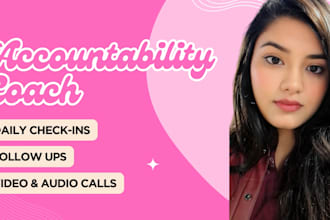 be your accountability partner