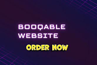 design booqable webite design online booking website