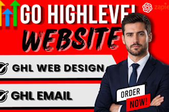 gohighlevel website design, setup ghl domain, create ghl email campaign
