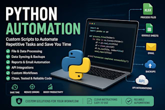 automate repetitive tasks with a custom python script