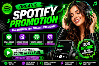 do spotify album promotion, spotify music track promotion