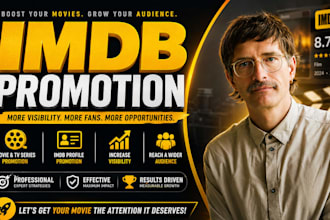 boost your imdb starmeter ranking with organic promotion