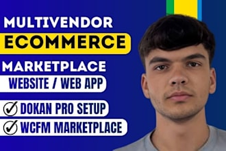 do custom ecommerce multivendor marketplace, ecommerce app, dokan online store