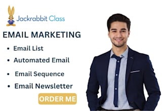 setup jackrabbit class automated email flows email sequence email marketing