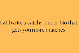 do tinder bio expert