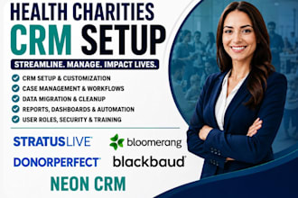 stratuslive bloomerang donorperfect blackbaud neon CRM virtuous CRM funraise CRM