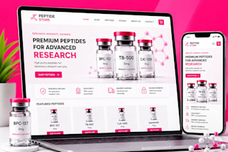 design fda compliant peptide website research peptide website peptide store