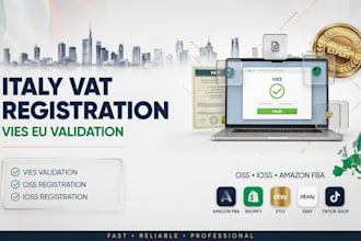register your italy vat number and vies eu vat validation and oss registration