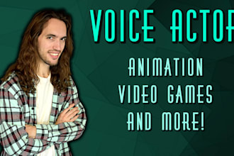 record voices for your animation or video game
