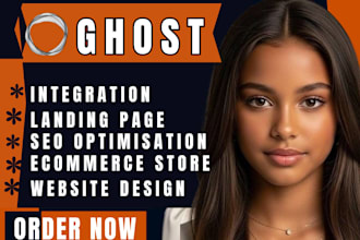 develop ghost cms website clone ghost website design newsletter fix ghost issue