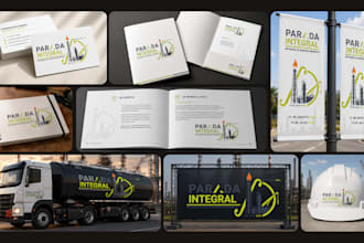 design a modern brand identity