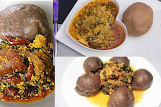leverage you on to cook amala and egusi stew