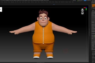 model 3d character, c4d, cc4, retargeting, mmd, vtuber, vrm, gmod, facial rig