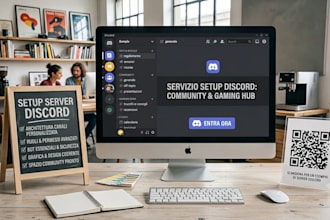 set up and design a custom discord server
