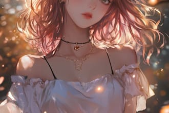 do a anime character