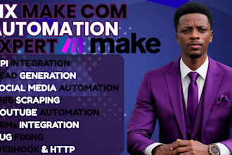 setup, make com automation make com made com fix make scenario n8n automation