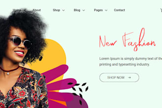 build clothing shopify website, fashion clothing store, clothing brand website