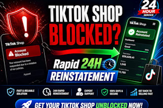 reinstate suspended tiktok shop fix violation within 24hours write appeal letter