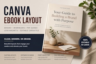design canva ebook layout design canva workbook pdf guide lead magnet