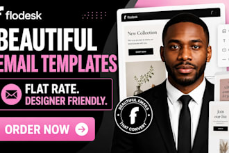 set up flodesk beautiful email templates flat rate designer friendly marketing