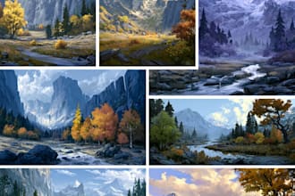 create breathtaking environmental concept art