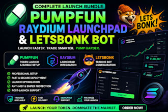 bundle on pumpfun, raydium launchpad, letsbonk bot