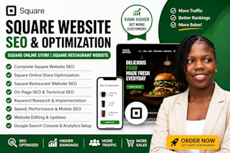 do square website SEO square online store square restaurant website edit square