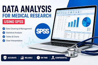 do data analysis for medical researches
