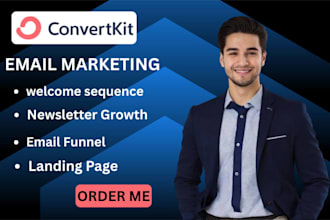 setup kit welcome sequence newsletter growth landing page email funnel