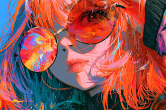 create awesome anime art
