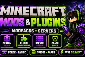 minecraft mod forge fabric neoforge server modpack plugin datapack java spigot