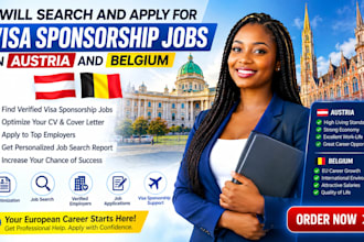 search and apply for visa sponsorship jobs in austria and belgium