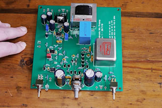 analog audio pcb design for guitar effects mic preamp amplifier and audio device