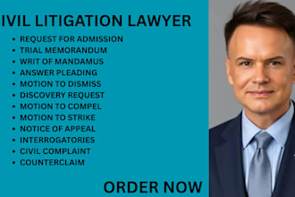 be your ny, ca, florida litigation lawyer for complaints, motions and pleadings