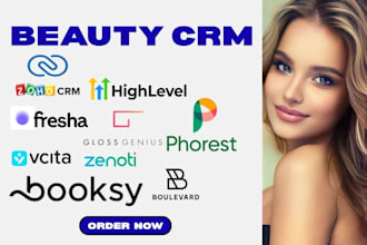 do beauty crm vcita fresha booksy glossgenius phorest zoho zenoti boulevard ghl