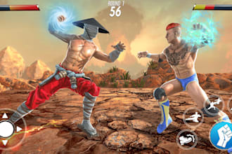 create any kind of 3d street fighting, roadhouse fighting, fighting video game